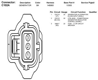 2006 Mazda 3 - Fusion Alternator Wiring delco alternator wiring diagram 2003 chevy 